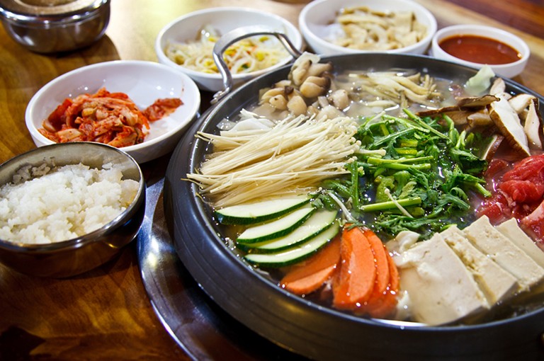אוכל בדרום קוריאה