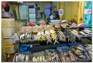 שוק דגים בנאורה איליה סרי לנקה
