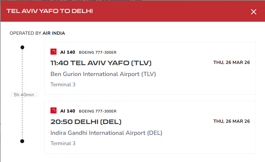 טיסות - ריטריט גו איסט